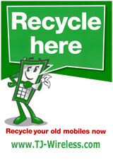 recycle your old phone here, free